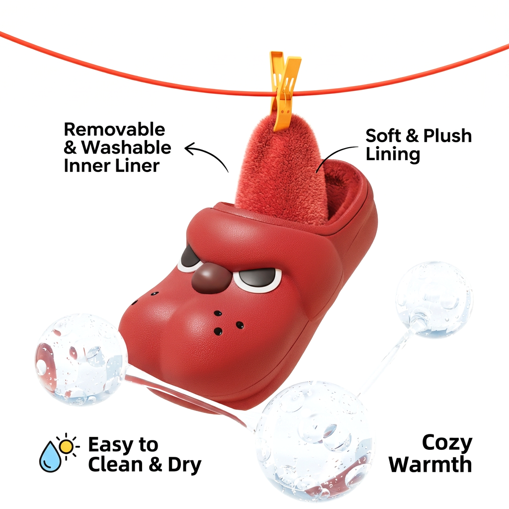 Redroo CozyFur™ Slipper